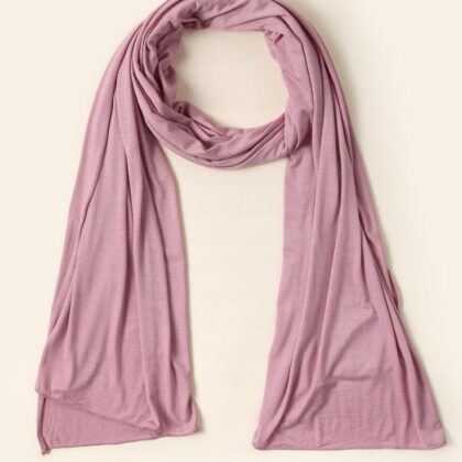 Ar.Hijab Pashmina Kaos - Baby Pink